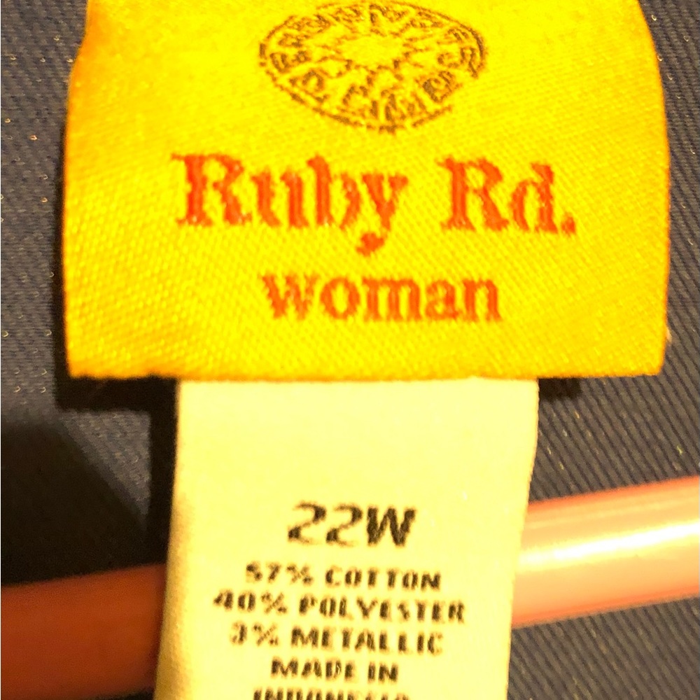 Ruby Rd Royal Blue Jacket - Picture 3 of 3